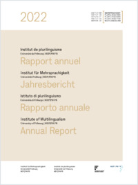 IDP-IFM Rapportannuel 2022 Jahresbericht 2022